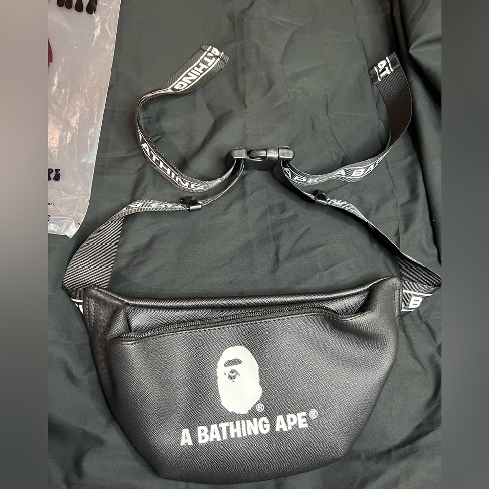 Black Bape Fanny Pack